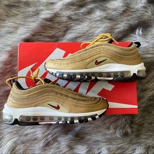 Nike Air Max 97 Metallic Gold Size 7